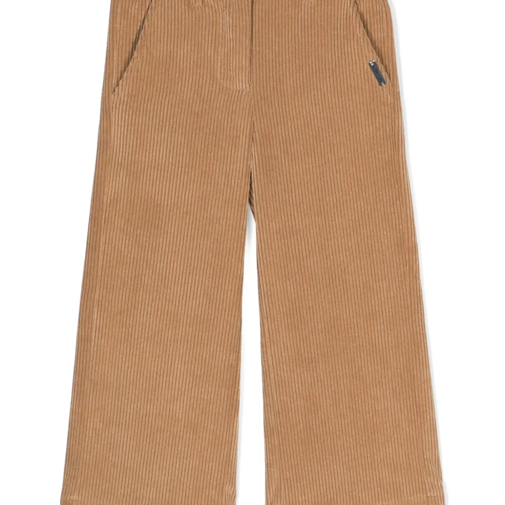 Вельветовые брюки широкого кроя