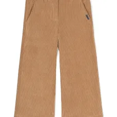 Вельветовые брюки широкого кроя