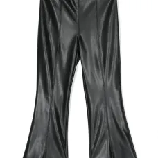 Расклешенные брюки с логотипом