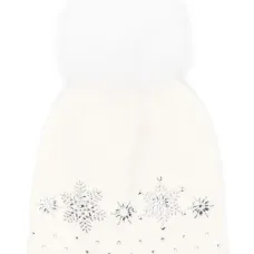 Шапка бини с помпоном