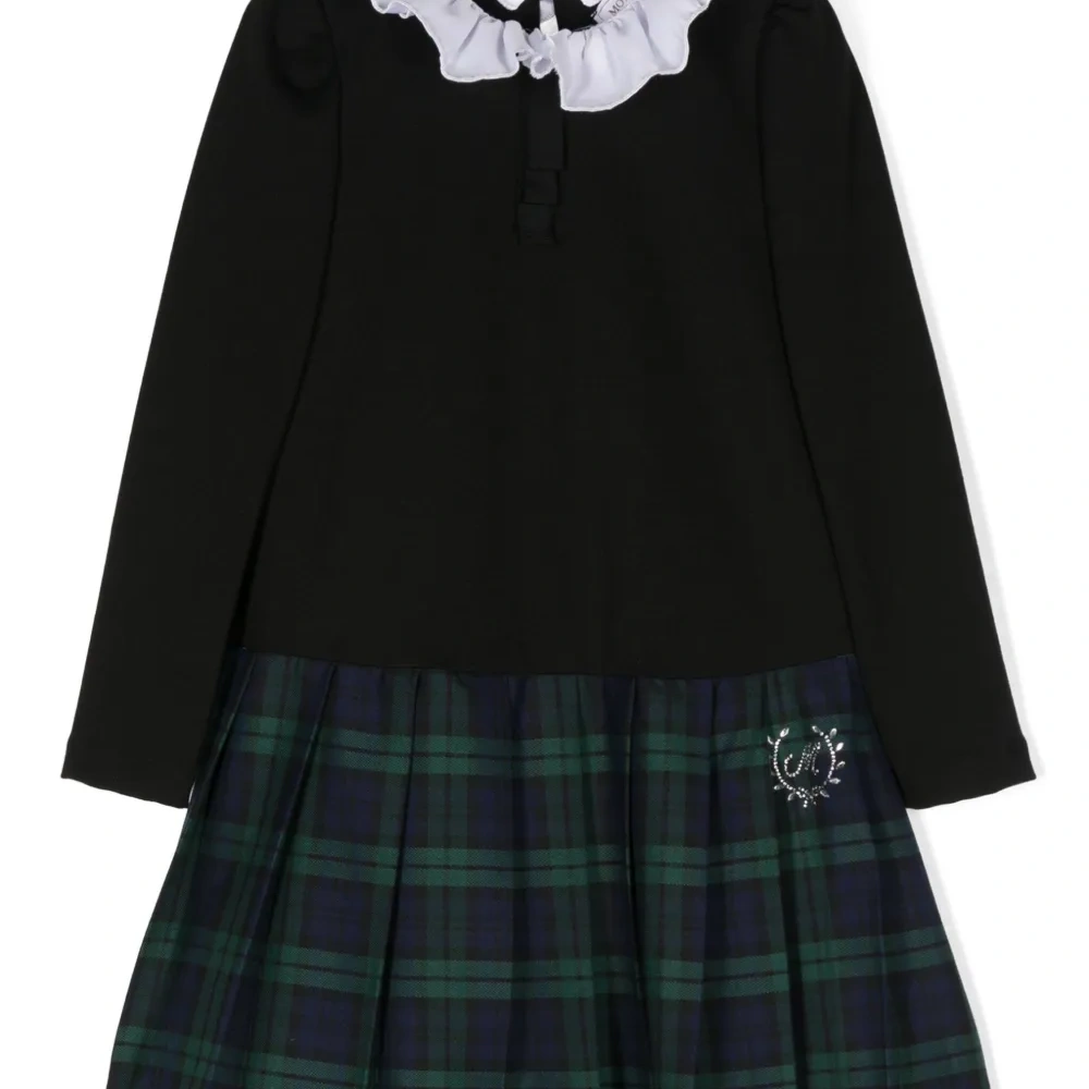 Платье с кристаллами и логотипом Платье с кристаллами и логотипом