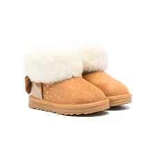 Ботинки со стразами