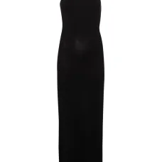 Платье макси с вырезом капелькой