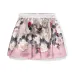 Юбка со складками и цветочным принтом Юбка со складками и цветочным принтом
