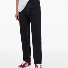 Брюки с контрастной строчкой