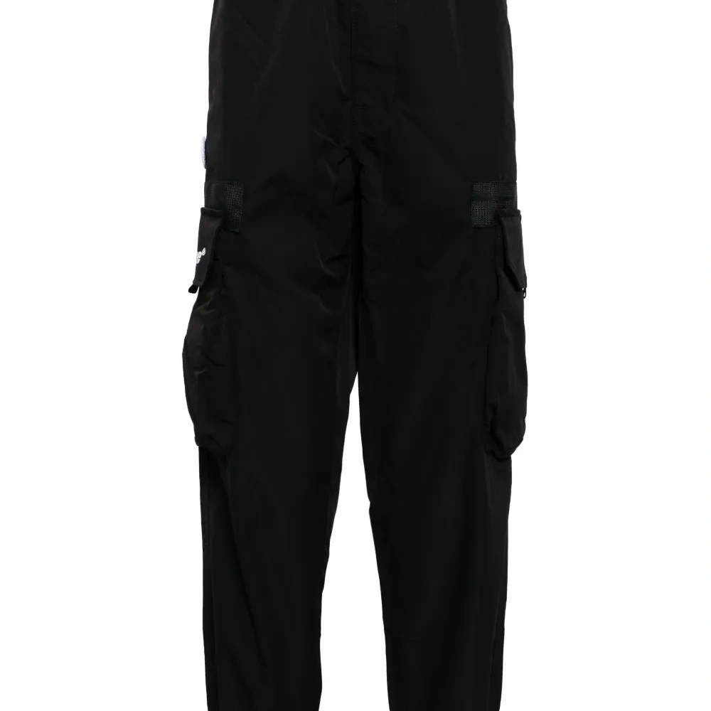 Зауженные брюки карго с логотипом