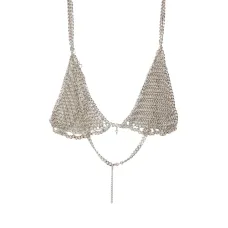 Бюстгальтер-бралетт с цепочкой