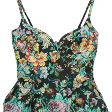 Парчовый топ-корсет Парчовый топ-корсет