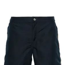 Плавки-шорты в разноцветную полоску