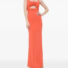 Платье макси с вырезами Платье макси с вырезами