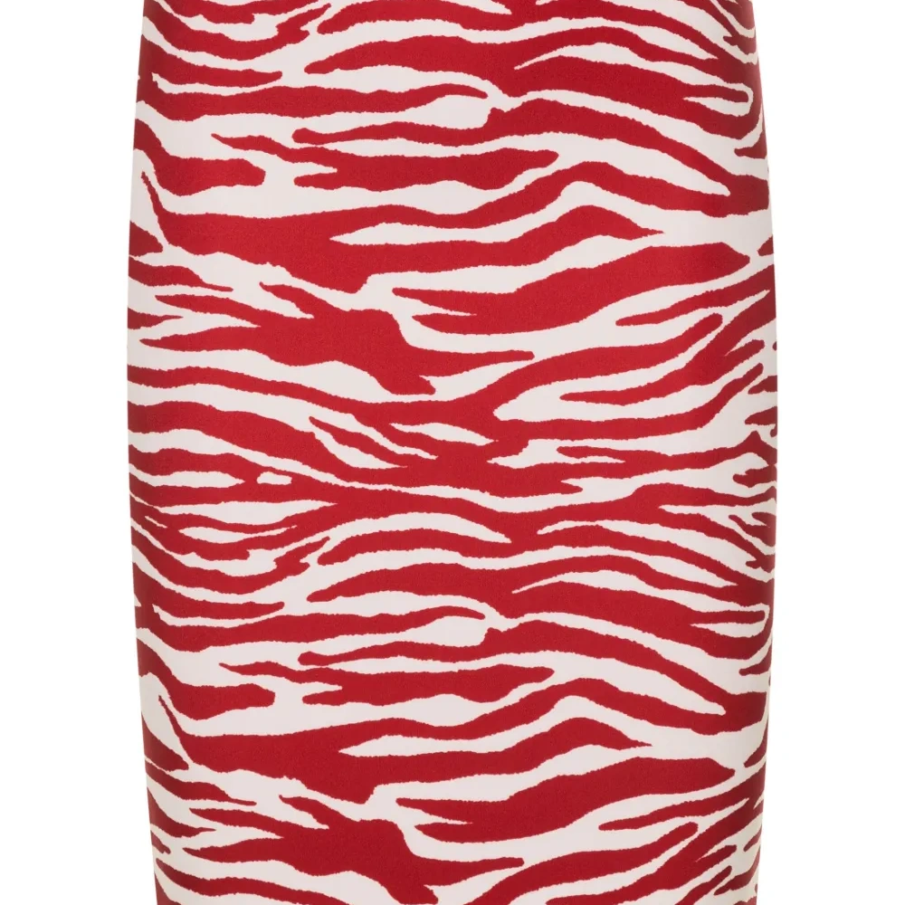 Юбка с абстрактным принтом