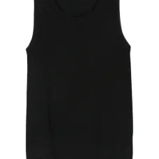 Трикотажный топ без рукавов