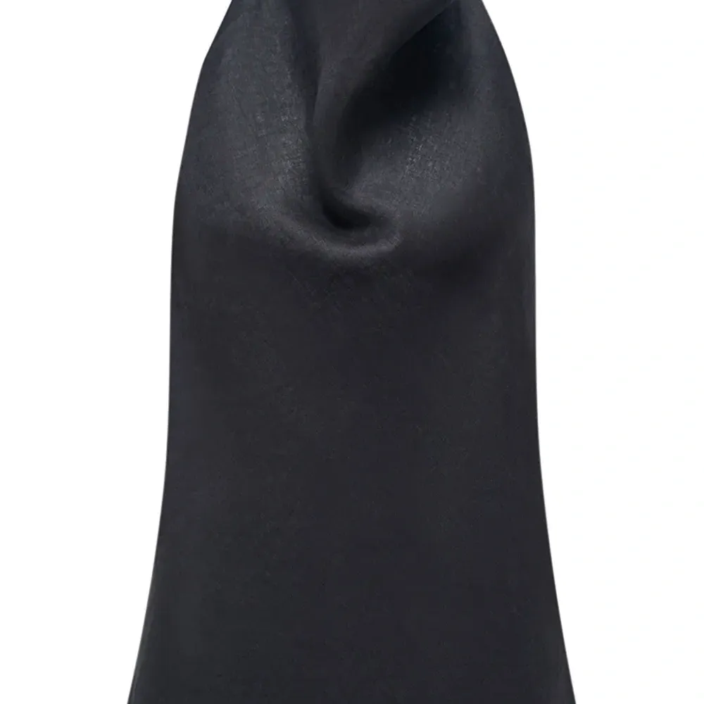 льняной топ с открытой спиной