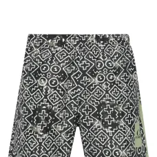 Плавки-шорты с принтом