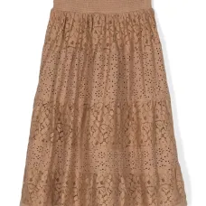 Платье с цветочным кружевом