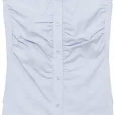 Топ без бретелей на пуговицах