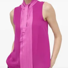 Блузка с круглым вырезом Блузка с круглым вырезом