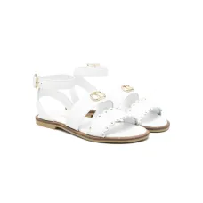 Сандалии с пряжкой Oval T