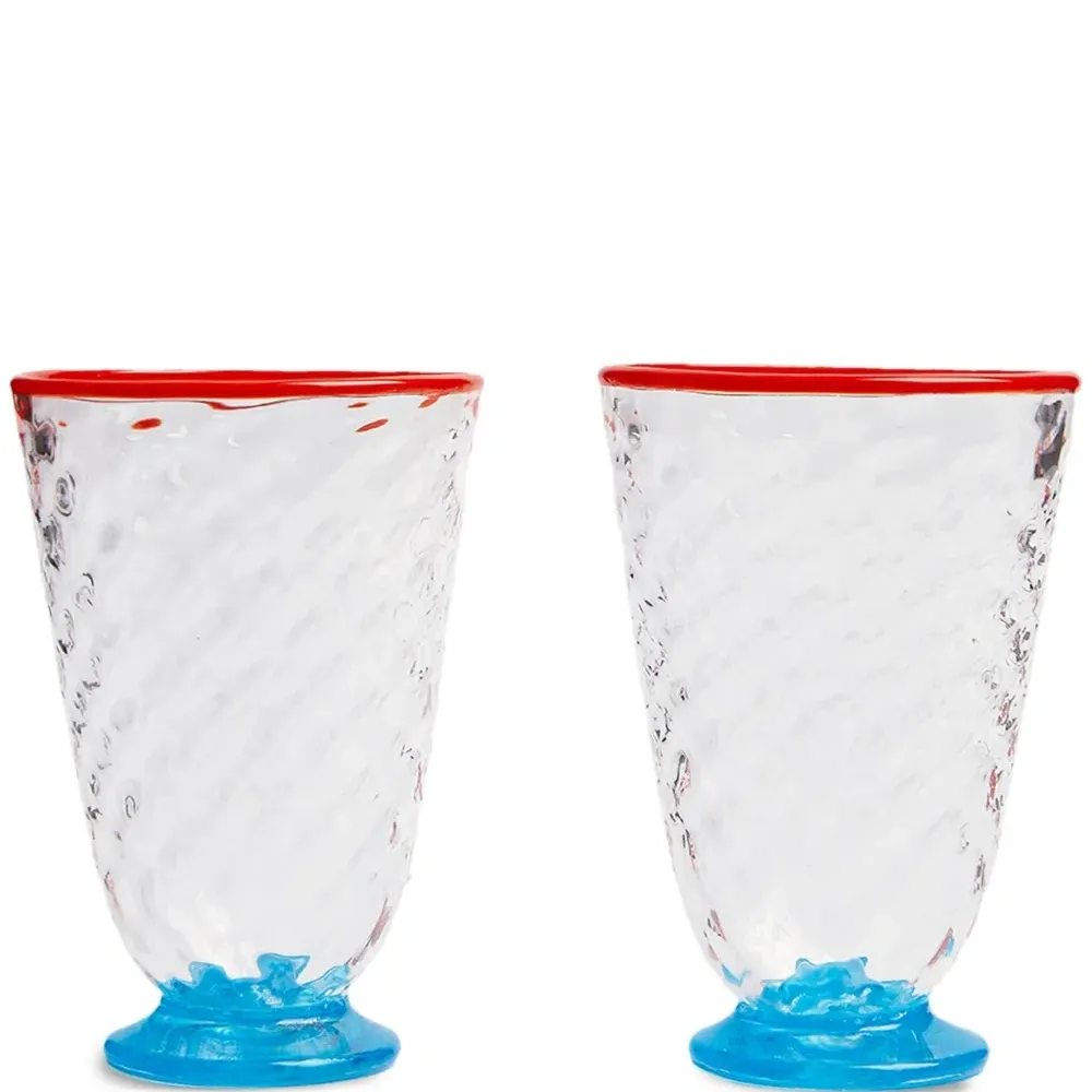 Набор из двух бокалов с контрастной отделкой