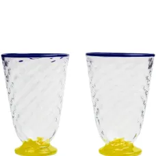 Набор из двух бокалов с контрастной отделкой