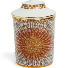 Фарфоровая кружка с геометричным принтом (10 см)