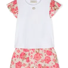 Комплект из футболки и шортов с логотипом