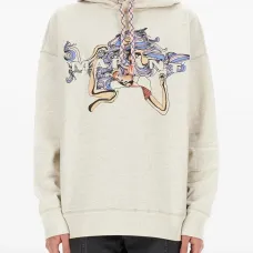 Худи с графичным принтом