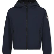 Куртка с капюшоном и логотипом Куртка с капюшоном и логотипом