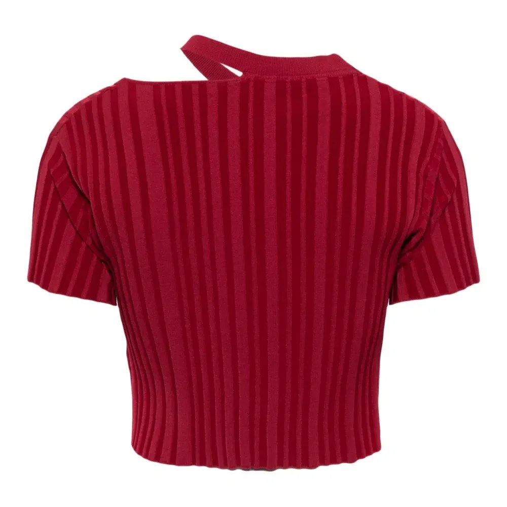 Укороченный топ Allison с вырезами