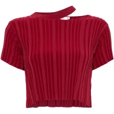 Укороченный топ Allison с вырезами