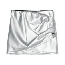 Юбка мини из искусственной кожи