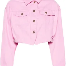 Укороченная куртка с нагрудными карманами