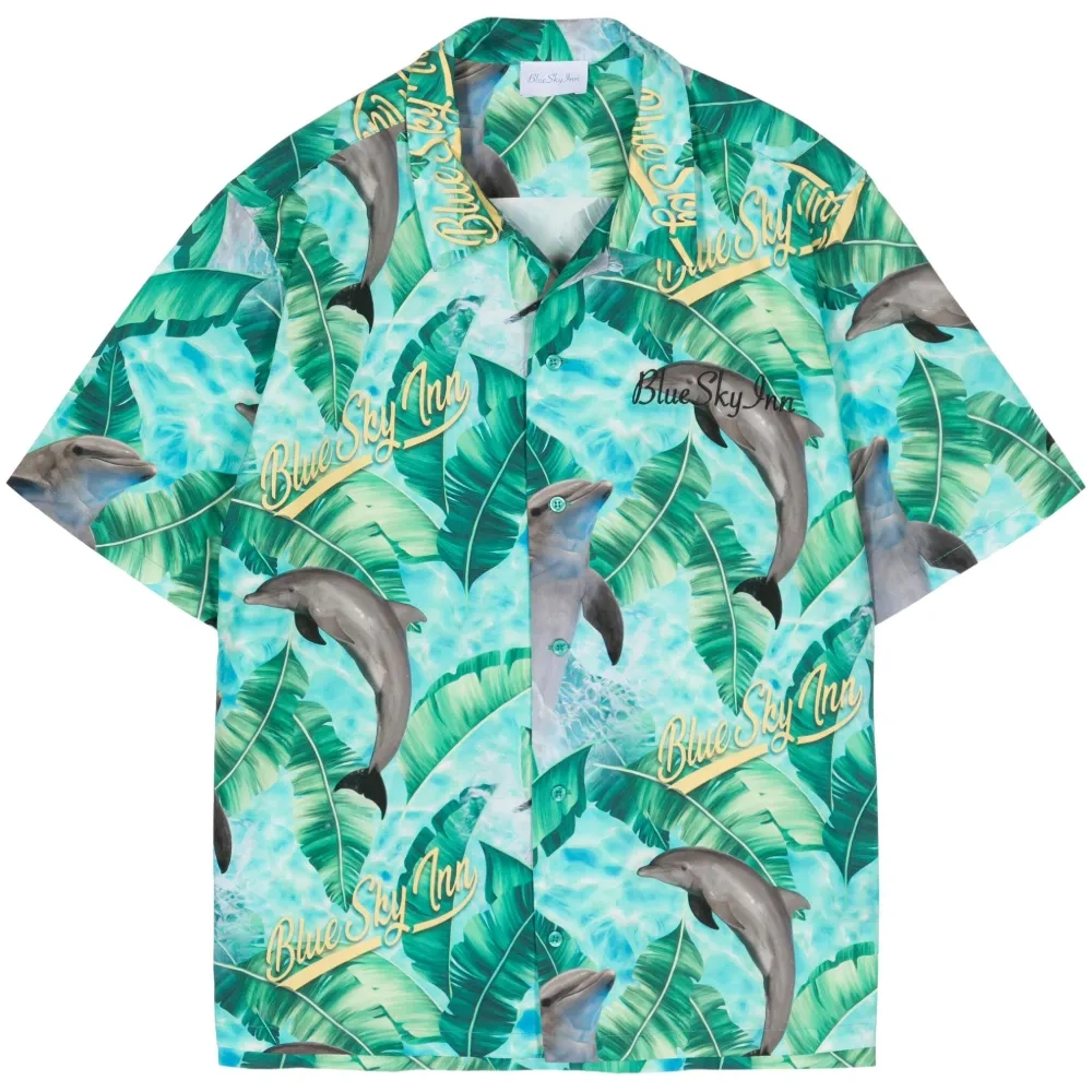 Рубашка с принтом