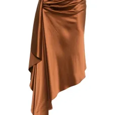 Шелковая юбка миди Cusco