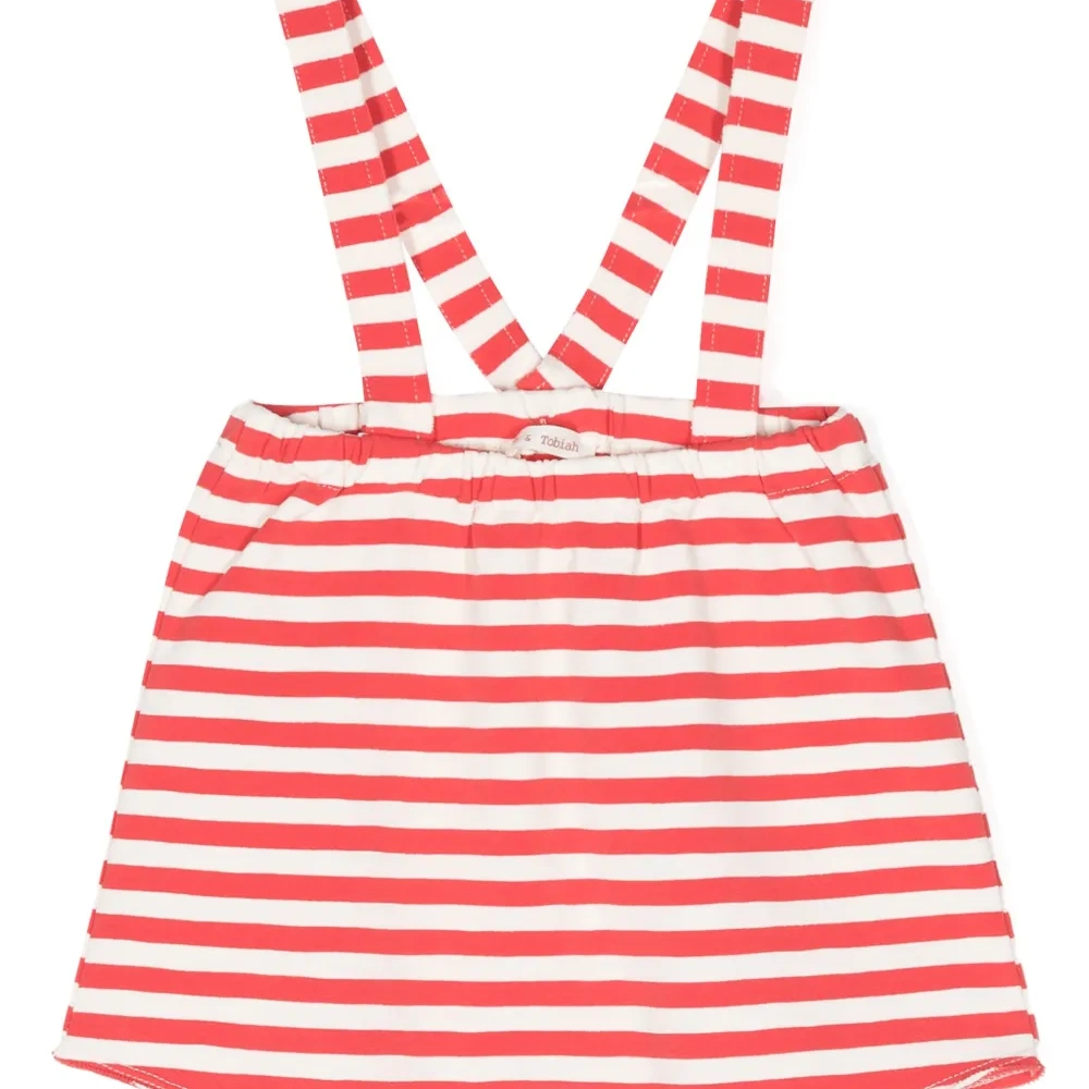 Короткий комбинезон в полоску