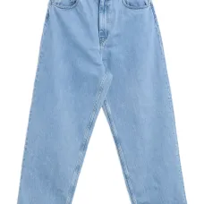 джинсы с нашивкой-логотипом