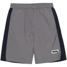 Спортивные шорты в стиле колор-блок