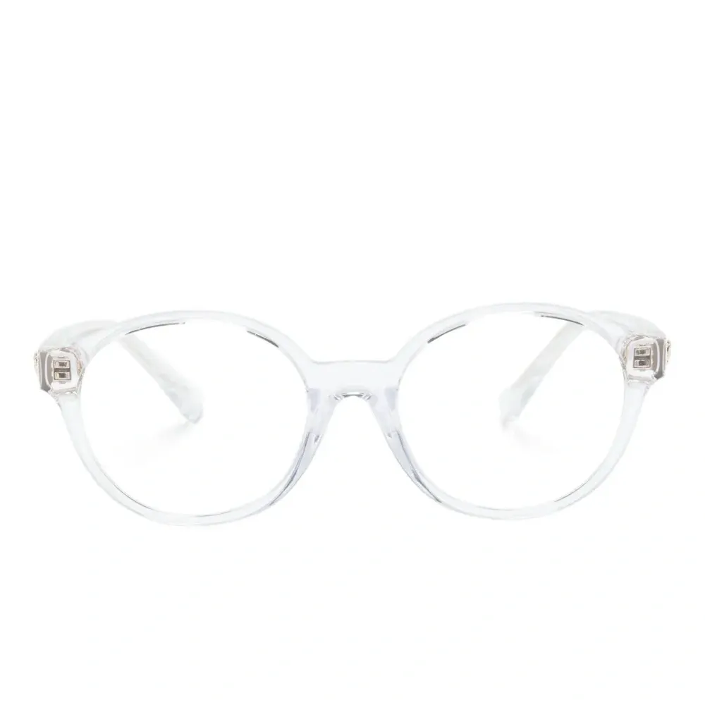 Очки в круглой оправе с декором Medusa Очки в круглой оправе с декором Medusa
