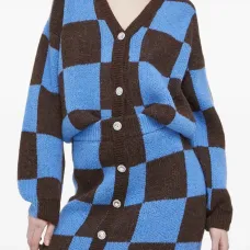 Юбка мини в клетку