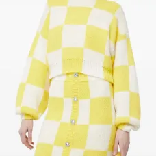 Юбка мини в клетку