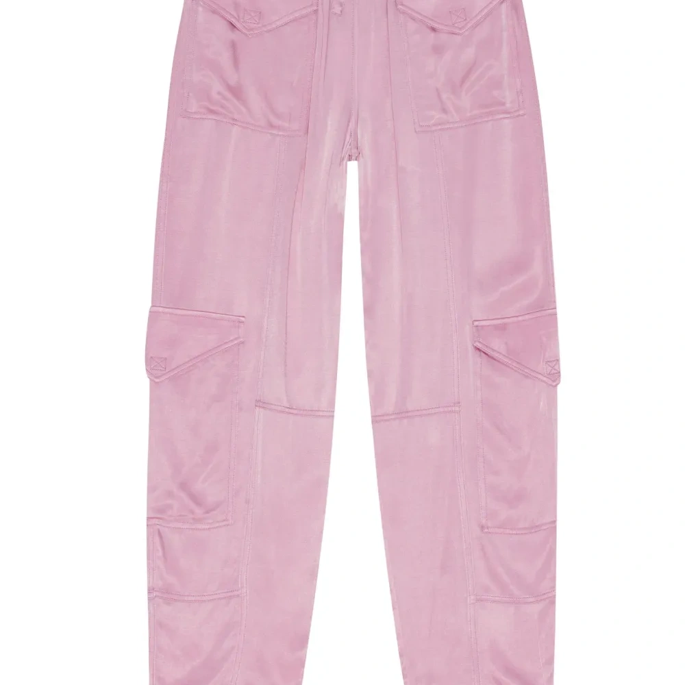 Брюки карго с кулиской