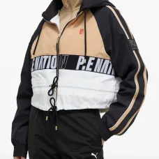 Полосатая куртка с капюшоном Полосатая куртка с капюшоном