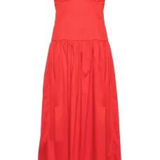 Платье миди Lauryn без бретелей