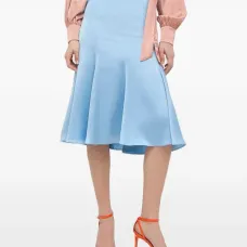 Расклешенная миди-юбка