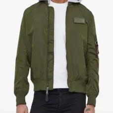 Бомбер MA-1 TT с капюшоном