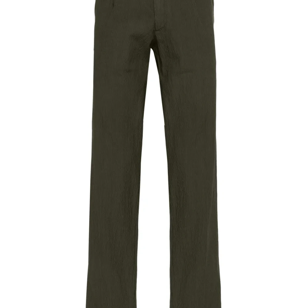 Полосатые брюки из сирсакера