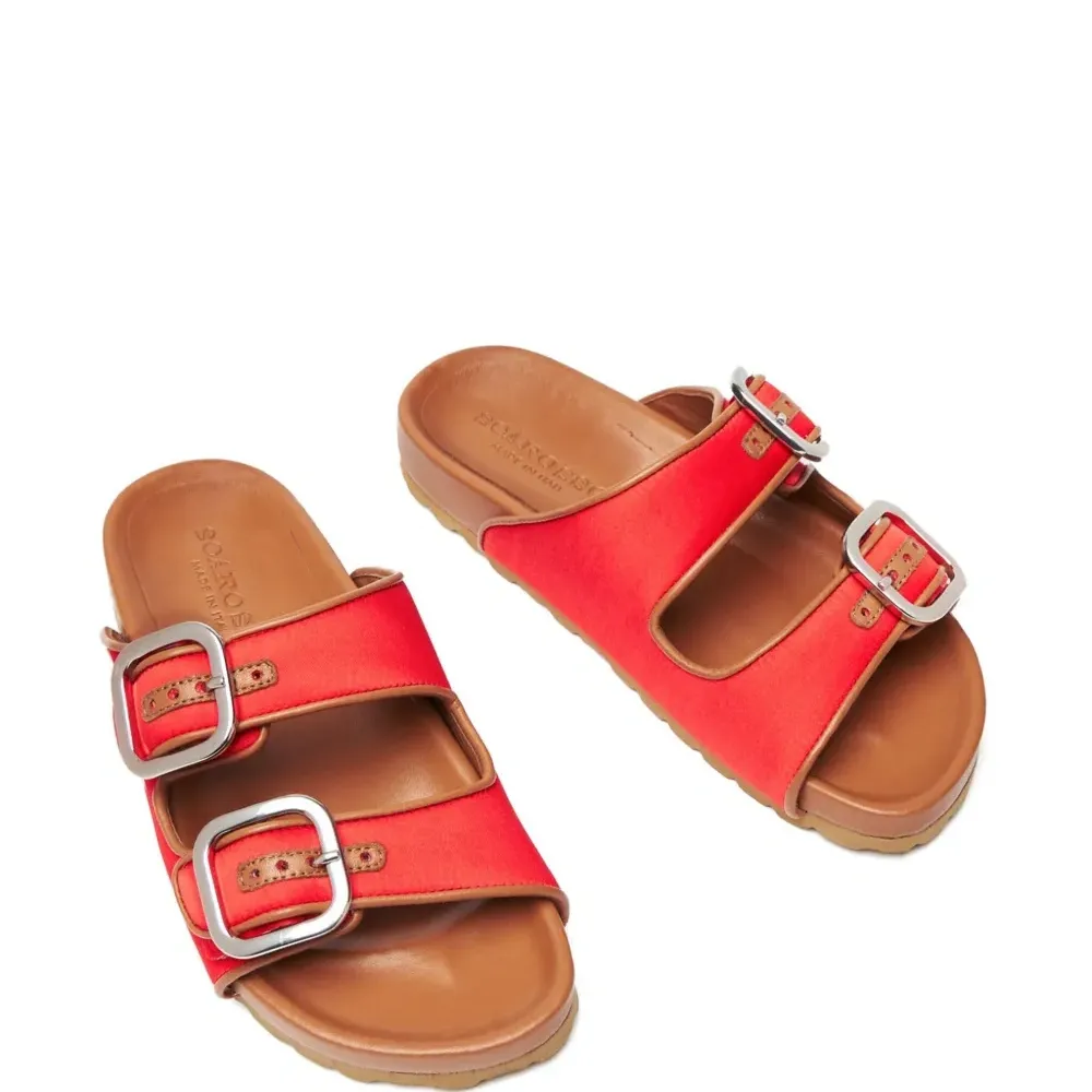 Шлепанцы Isa с пряжками