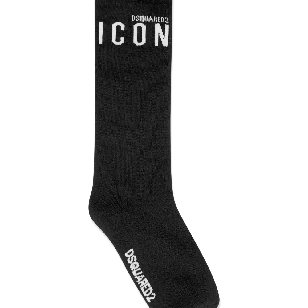 Носки с жаккардовым логотипом Носки с жаккардовым логотипом