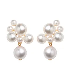 Серьги Perlita с искусственным жемчугом