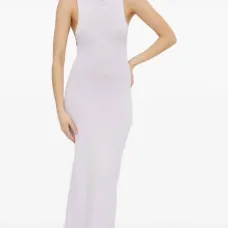 Платье миди с открытой спиной